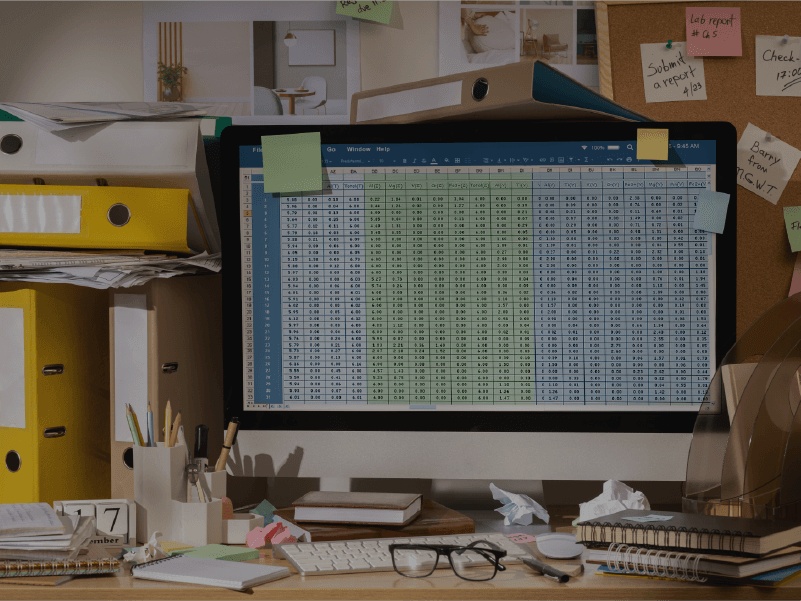 Dados fragmentados em múltiplos sistemas